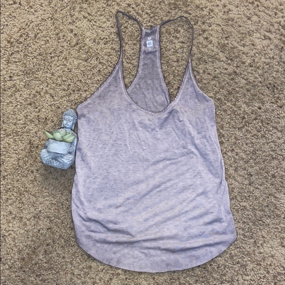 PacSun “Me to We” Racerback Tank 💜